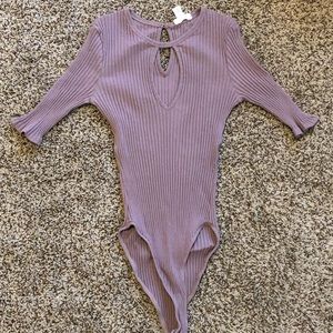 Mauve Body Suit